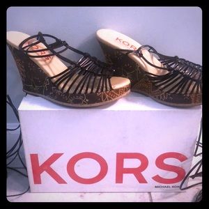 Vintage Michael Kors Gladiator Wedge